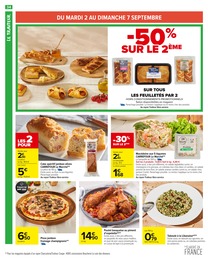 Prix et réduction Feuilleté dans le prospectus Carrefour Market en cours Offre Feuilleté dans le catalogue Carrefour Market du moment à la page 36