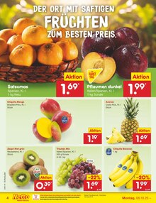 Bananen im Netto Marken-Discount Prospekt "Aktuelle Angebote" mit 59 Seiten (Jena)