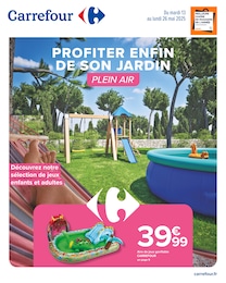 Catalogue Supermarchés de Carrefour à Cazouls-lès-Béziers Prospectus Carrefour à Cazouls-lès-Béziers, "PROFITER ENFIN DE SON JARDIN", 26 pages, 13/05/2025 - 26/05/2025