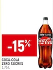 Coca-Cola Zero Sucres - Coca-Cola en promo chez Spar Boulogne-Billancourt