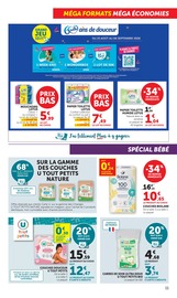 Promos Couches dans le catalogue "SUPER U" de Super U Couches en promo dans le catalogue Super U à la page 11