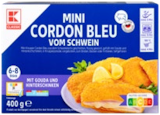 Mini Cordon Bleu von K-Classic für 2,50 € bei Kaufland im Angebot Mini Cordon Bleu von K-Classic im aktuellen Kaufland Prospekt
