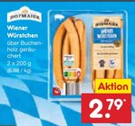 Wiener Würstchen von Böklunder im aktuellen Netto Marken-Discount Prospekt für 2,79 €