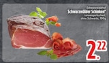 Schwarzwälder Schinken von Schwarzwaldhof im aktuellen EDEKA Prospekt für 2,22 €