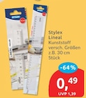 Lineal von Stylex für 0,49 € bei budni im Angebot Lineal von Stylex im aktuellen budni Prospekt