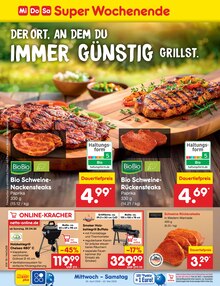 Steak im Netto Marken-Discount Prospekt "Aktuelle Angebote" mit 63 Seiten (Rostock)