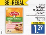 Geflügel Mortadella „Buffet“ von Gutfried im aktuellen EDEKA Prospekt für 1,29 €