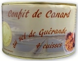 Confit de canard au sel de guérande 4 cuisses - SAVEUR D'AUGE dans le catalogue U Express