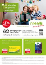mea - meine apotheke Prospekt für Hohenentringen mit 4 Seiten mea - meine apotheke Prospekt für Hohenentringen: "Unsere Januar-Angebote", 4 Seiten, 01.01.2021 - 31.01.2021