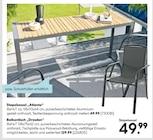 Stapelsessel „Atlanta“ oder Balkontisch „Dresden“ für 49,99 € bei Hellweg im Angebot Stapelsessel „Atlanta“ oder Balkontisch „Dresden“ im aktuellen Hellweg Prospekt