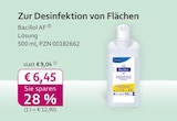 Bacillol AF im aktuellen Prospekt bei mea - meine apotheke in Niedergörsdorf