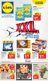 Catalogue Lidl à Montluçon, avec 74 pages Prospectus Lidl à Montluçon, "XXL", 74 pages, 18/05/2022 - 24/05/2022