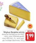 Allgäuer Bergkäse würzig bei E center im Prospekt "" für 1,99 €