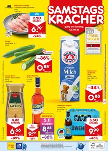 Hähnchenbrust im Netto Marken-Discount Prospekt "Aktuelle Angebote" mit 72 Seiten (München)