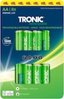 Piles rechargeables - TRONIC - Lidl à Boulogne-Billancourt Piles rechargeables - TRONIC en promo chez Lidl Boulogne-Billancourt à 6,99 €