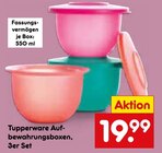 Aufbewahrungsboxen Angebote von Tupperware bei Netto Marken-Discount Hanau für 19,99 €