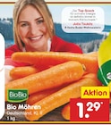 Bio Möhren Angebote von BioBio bei Netto Marken-Discount Delmenhorst für 1,29 €