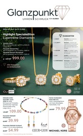 Schmuck im GLOBUS Prospekt in Kaiserslautern Aktueller GLOBUS Prospekt mit Schmuck, "Glanzpunkt", Seite 1