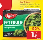 Kräuter im Netto Marken-Discount Prospekt Kräuter von iglo im aktuellen Netto Marken-Discount Prospekt für 1,00 €
