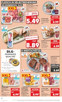 Gulasch im Kaufland Prospekt "Aktuelle Angebote" mit 56 Seiten (Augsburg)