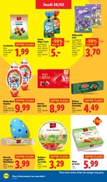 Prix et réduction Cacahuètes dans le prospectus Lidl en cours Offre Cacahuètes dans le catalogue Lidl du moment à la page 24