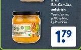 Bio-Gemüseaufstrich im ALDI SÜD Prospekt Bio-Gemüseaufstrich im aktuellen ALDI SÜD Prospekt für 1,79 €