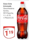 Aktuelle Coca Cola Angebote bei GLOBUS in Siegen (Universitätsstadt) Aktuelles Limonade Angebot bei GLOBUS in Siegen (Universitätsstadt) ab 1,19 €
