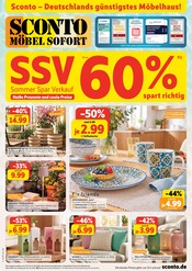 Aktueller Sconto SB Möbel & Einrichtung Prospekt in Bad Doberan und Umgebung, "MÖBEL SOFORT" mit 4 Seiten, 15.07.2026 - 11.08.2026