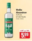 Alexandrow Wodka im Angebot bei famila Nordost in Buchholz Alexandrow Wodka Angebote bei famila Nordost Buchholz für 5,99 €