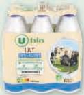 Lait uht demi ecreme - U BIO en promo chez U Express Saint-Étienne à 5,28 €