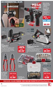 Bohrmaschine im Kaufland Prospekt "Hier bin ich richtig" mit 82 Seiten (Remscheid)