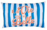 Coussin déperlant à 7,99 € dans le catalogue Maxi Bazar