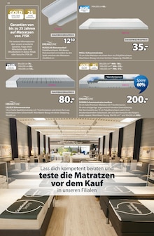 Matratze im JYSK Prospekt "Wir feiern Geburtstag! SPARE BIS ZU 60%" mit 25 Seiten (Köln)