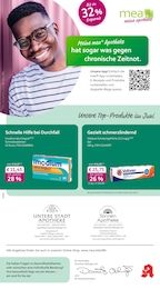 Apotheken Prospekt von mea - meine apotheke in Gundelfingen Aktueller mea - meine apotheke Apotheken Prospekt für Gundelfingen: Unsere Juni-Angebote mit 4} Seiten, 01.06.2026 - 30.06.2026