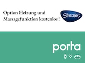 Aktueller porta Möbel Möbel & Einrichtung Prospekt in Hollenstedt und Umgebung, "Option Heizung und Massagefunktion kostenlos!" mit 4 Seiten, 01.08.2024 - 30.09.2024