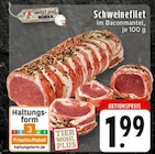 Schweinefilet im Baconmantel Angebote von meinLand EDEKA bei EDEKA Witten für 1,99 €