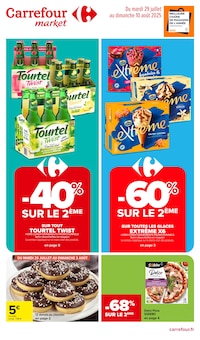 Prospectus Carrefour Market de la semaine "Carrefour market" avec 1 pages, valide du 29/07/2025 au 10/08/2025 pour Gannat et alentours