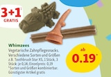 Whimzees von  im aktuellen Fressnapf Prospekt für 0,19 €