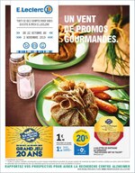 Catalogue E.Leclerc "Un vent de promos gourmandes.", 96 pages, à Aulnay-sous-Bois, 22/10/2019 - 02/11/2019 Prospectus E.Leclerc "Un vent de promos gourmandes.", 96 pages, à Aulnay-sous-Bois, 22/10/2019 - 02/11/2019