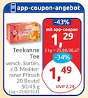 Tee Angebote von Teekanne bei budni Buchholz für 1,29 €