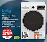 Wärmepumpentrockner im V-Markt Prospekt Wärmepumpentrockner von beko im aktuellen V-Markt Prospekt für 479,00 €