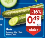 Gurke bei ALDI SÜD im Erbach Prospekt für 0,49 €