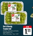 Aktuelles Trauben hell Angebot bei EDEKA in Dresden ab 1,11 €