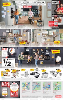 Kühlschrank im Höffner Prospekt "PERSONAL-KAUF-RABATT" mit 4 Seiten (Rostock)