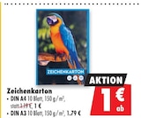 Zeichenkarton DIN A4 im aktuellen Mäc-Geiz Prospekt