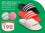 Adilette Damen-Badepantoletten Angebote von Adidas bei GLOBUS Bensheim für 19,99 €