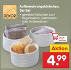Aktuelle Teppich Angebote bei Netto Marken-Discount in Bielefeld Aktuelles Aufbewahrungskörbchen, 3er Set Angebot bei Netto Marken-Discount in Bielefeld ab 4,99 €