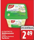 Weißkrautsalat von Gut&Günstig für 2,49 € bei E center im Angebot Weißkrautsalat von Gut&Günstig im aktuellen E center Prospekt