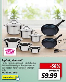 Topfset „Montreal“ Angebot in Westoverledingen im aktuellen Prospekt bei Lidl in Westoverledingen
