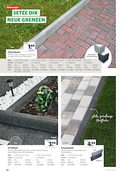 Aktueller Hagebaumarkt Prospekt mit Solarlampe, "GARTENBAUSTOFFE", Seite 50